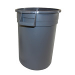 10-gal Gator container, Gray, 6 per CS