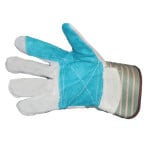 Double Leather Palm with 2 1/2" Safety Cuff