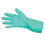 Flock Lined Nitrile Glove