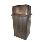 45-Gal. Vanguard Plastic Indoor/Outdoor Receptacle