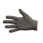 Cotton/Polyester Gray String Knit