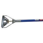 Janitor Metal Head Mop with 63" Steel Handle with hanger, 12 per CS