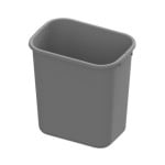 Wastebasket 28 QT Value Plus Gray
