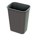 Wastebasket 41 QT Value Plus Gray
