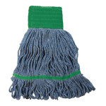 Cotton / Synthetic Blend Saddle-Type Looped-End Wet Mop with