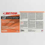 Betco Oven, Fryer, Grill Cleaner End User Label