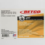 Betco PH7 Neutral Cleaner End User Label