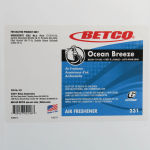 Betco Ocean Breeze End User Label