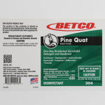 Betco Pine Quat End User Label