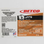 Betco PH7Q End User Label Only