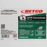 Betco AF79 End User Label Only