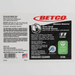 Betco Green Earth Peroxide Cleaner End User Label
