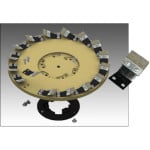 Concrete Tool 25 Grit CCW Rotation 12" with 4148PMB Clutch Plate