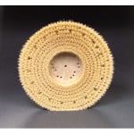 White Tampico Rotary Brush 17" with NP-9200 Clutch Plate