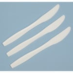 White Medium Weight Plastic Knife, Bulk Packed 1000 Per CaseMfg. Dart