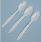 Medium Weight Spoons White Packed 1000 Case  #75002494