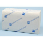 Paper Single Fold White Towel Bleached