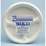 10"DIVIDED SOLID PLAST PLATE 71300