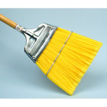 Metal Cap Broom Upright Yellow Flagged Tip 437050