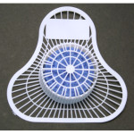 Urinal Scrn W/NonPara 12/ctn Cinnamon #687