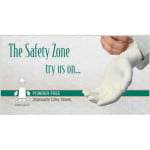 Safety Zone Medical Large Vinyl No Powder 5.0 Mil