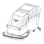 Manual Minuteman 380 Traction Driven Floor Scrubbe