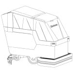 Manual Minuteman ES260 Floor Scrubber