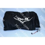 BAG, BLACK POLY FELT W/LANYARD (11