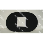 Gasket, Oval, Neoprene, .38, 9.37HI 14.4