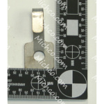 Clip, Hanger, Hose, .38-Dia. Hole, Stainless Steel
