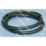 HOSE, PVC, BRD, 0.38ID 0.62OD 52.0L