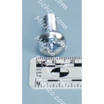 Screw, Pan Heavy Duty Phillips Head Screw, 5/16"-18 X 1.25", Zinc