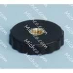 Knob, M8 Round Nylon Female