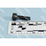 Screw, Button Heavy Duty Socket, M5 X 16, Zinc, Black