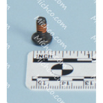 Screw, Pan, Phillips, 10-24 X 0.38, Black