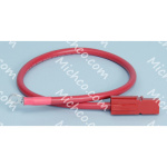 Cable, 04GA 30.0-Long Red .31RING / (PP1