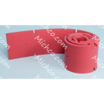 Blade, Squeegee, Front, 59.00-Long Linatex (45