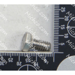 SCREW, HEX, .25-20 X 0.50, SS