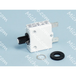 Breaker Circuit 18 Amp Quick Disconnect .25 Straight