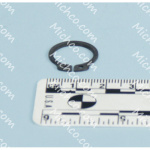 Ring, Retaining, External, M15, Zinc, Black