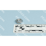 Nut, Hex Head, Jam, M8, Stainless Steel