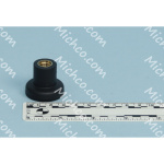 Knob, Round, 1.22-Dia. 1.06-Long, M10, Pull
