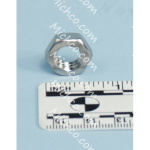 NUT, HEX, JAM, .38-16, FIN, SS