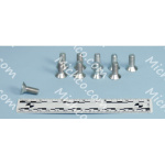 Screw M8X20 UNI5933 10 Pieces Set