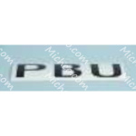 Replacement Part Label PBU