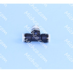 Tee, 3/8" MPT X 3/8" Tube FP8