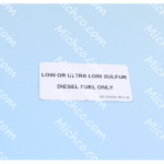 Decal - Low Sulfur Diesel