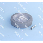 WHEEL,5"-W/PLASTIC BEARING