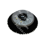 Brush Assembly, Disk, Sweep, 24.0"-Dia., Polypropylene