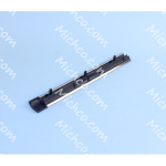 BOTTOM PLATE, FRT, CLP, GRAY BLACK, SR12